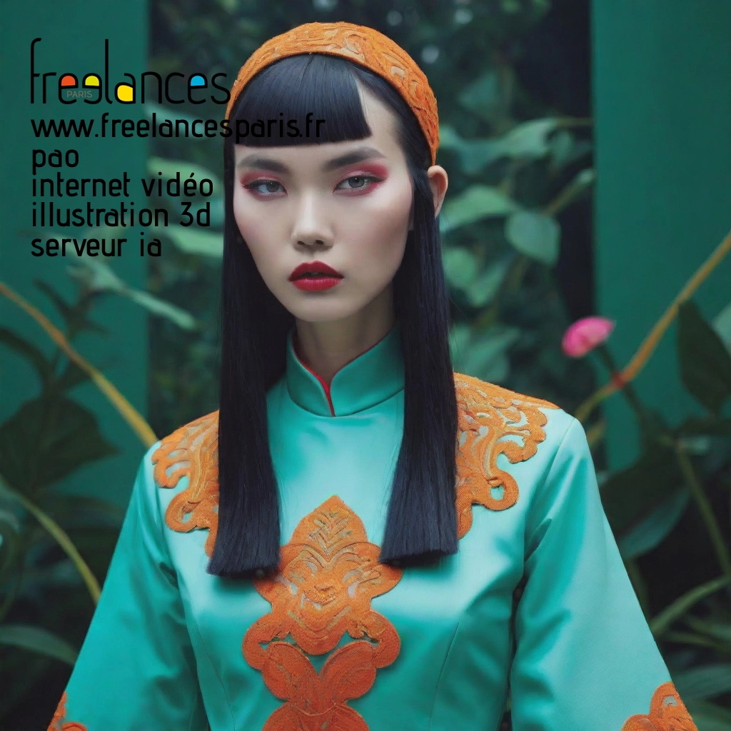 Pao mise en page internet vidéo illustration 3d serveur IA générative AI freelance paris studio de création magazines lhf7uut0